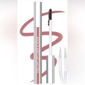 NWT Beauty Lip Liner Stay-N-Peel-Off Lip Liner Stain Nude Pink 03